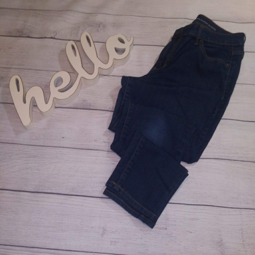 Old Navy Mid-Rise Super Skinny Jeans